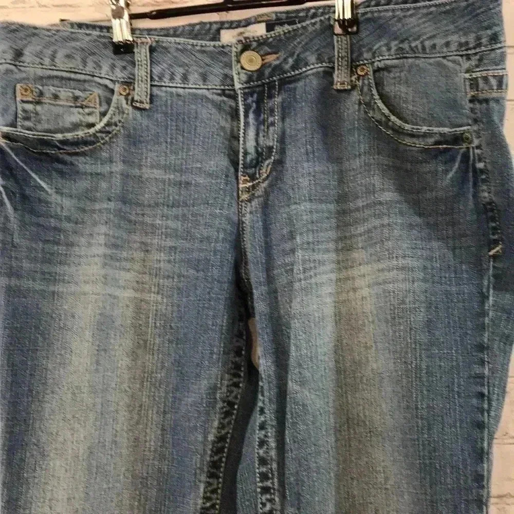 Aeropostale Hailey Skinny Flare Jeans 13/14 short - Picture 2 of 14